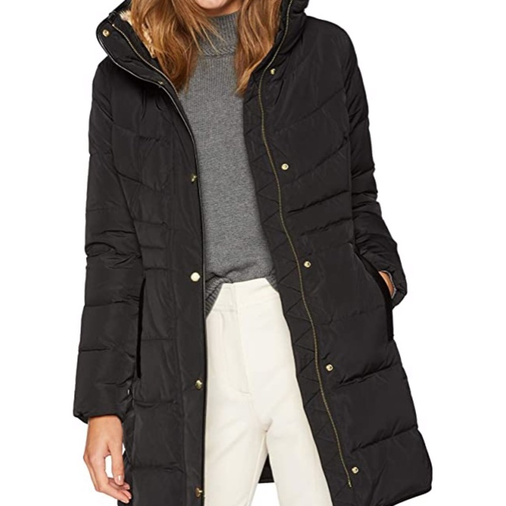Cole Haan downcoat with fur